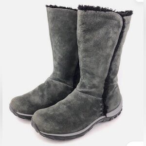 Patagonia Lugano Forge Grey Leather Winter Boots
